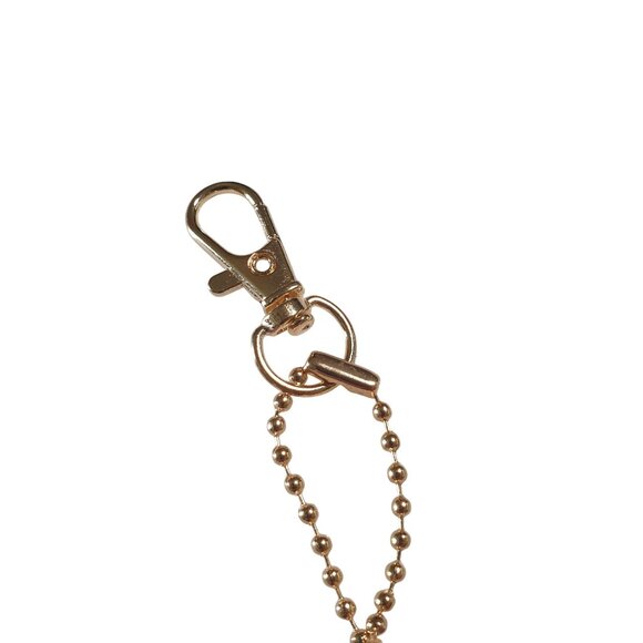 Bling Owl Keychain Bookbag Luggage Charm Sparkly Acrylic Rhinestone Clasp Gift - Picture 4 of 5